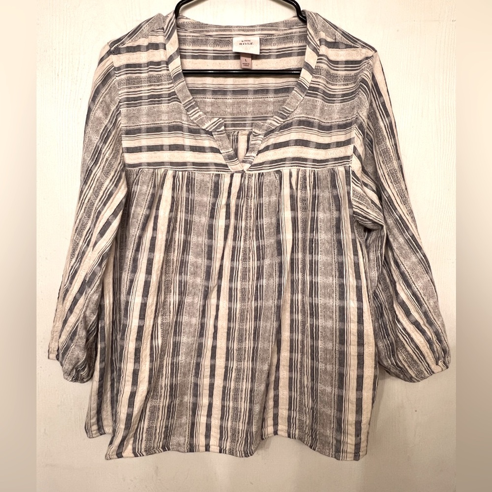 Linen Striped Top - summer, coastal vibes